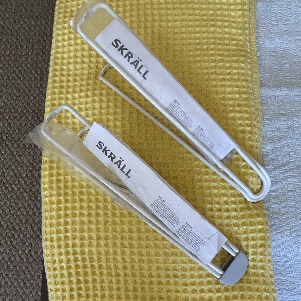 IKEA SKRÄLL White Bike Hook - Picture 5 of 7